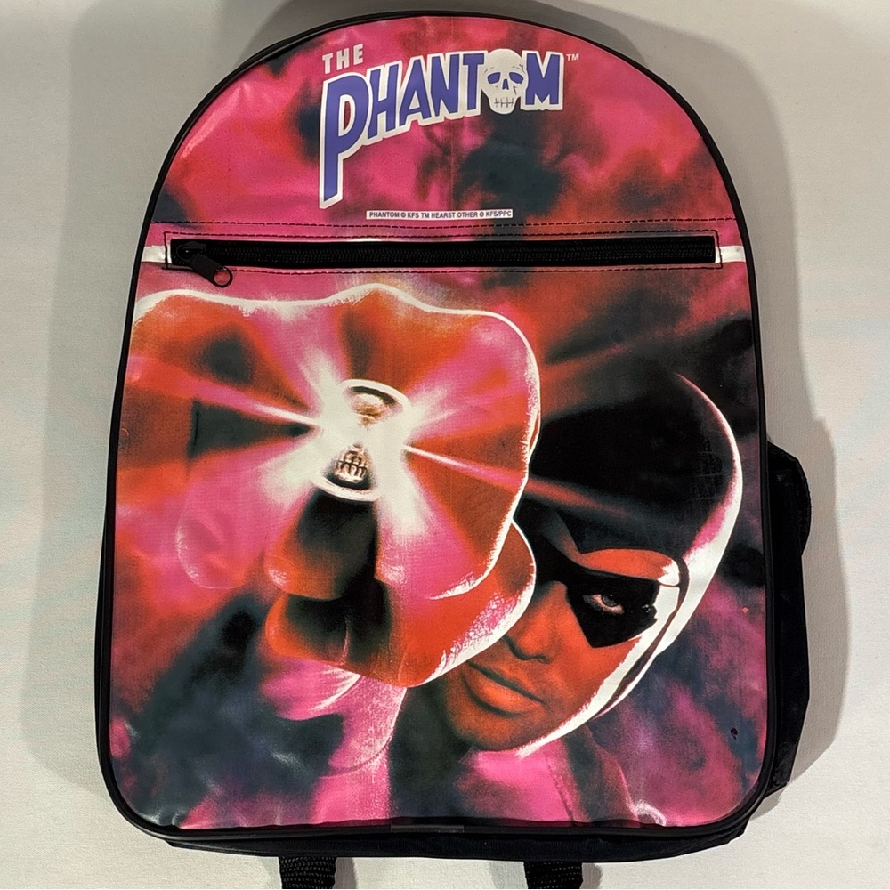 🔆RARE🔆 VINTAGE 90s THE PHANTOM LIVE ACTION SUPERHERO FILM KIDZ BIZ BACKPACK